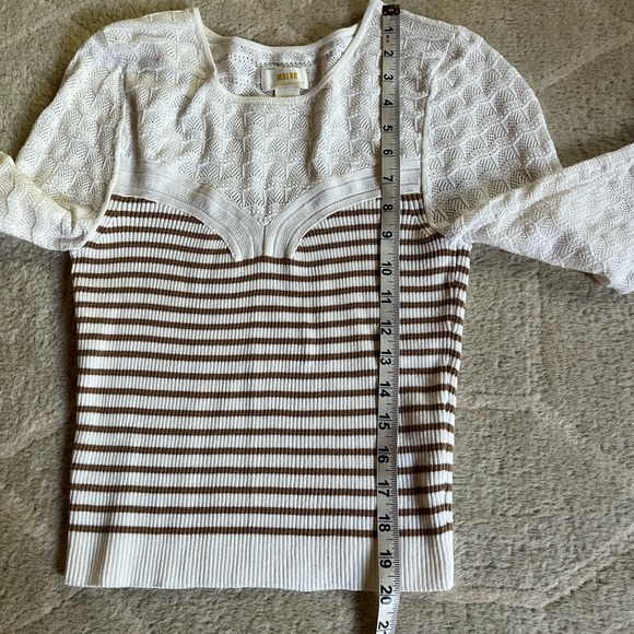 Anthropologie Maeve Pointelle Sweater - Picture 13 of 13